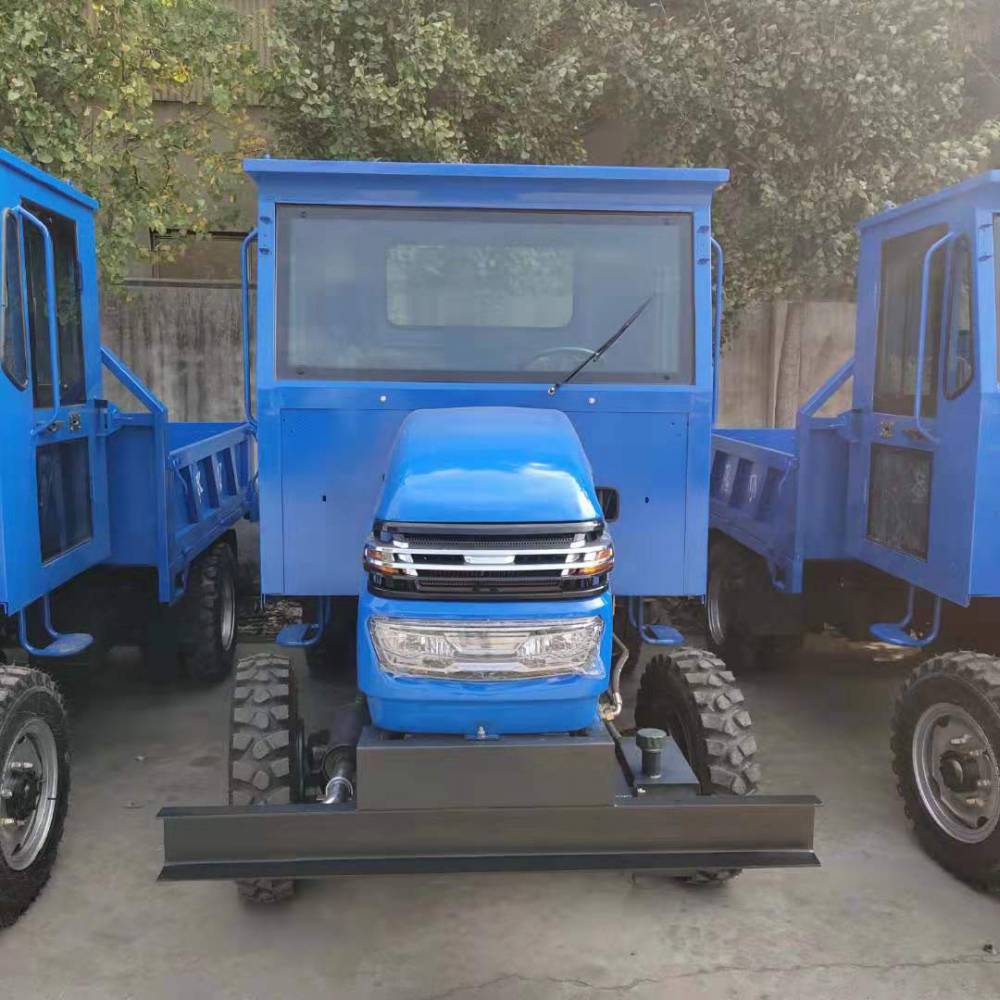 【四轮农用运输车_四轮四不像拖拉机自卸运输车_四驱爬山虎】图片