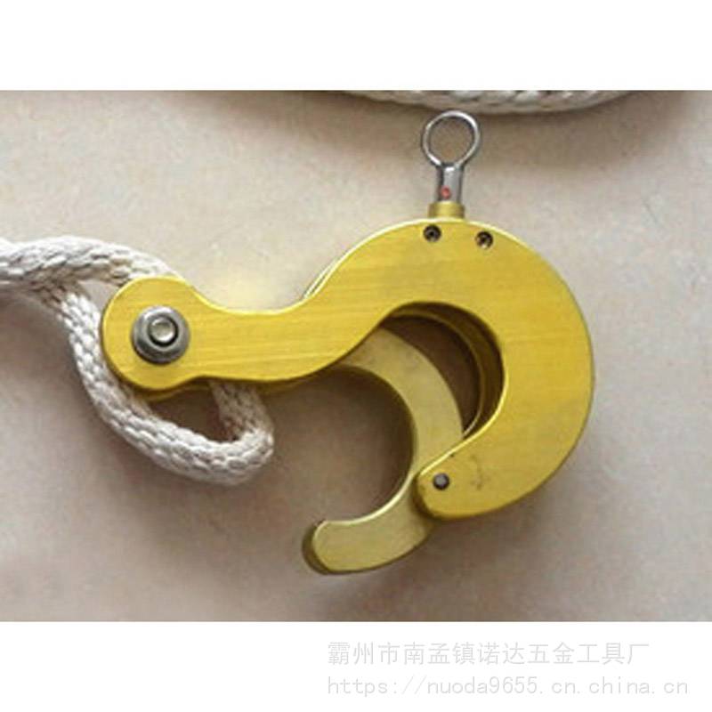 厂家直销防潮蚕丝小吊钩绝缘保护小吊钩带电作业挂钩