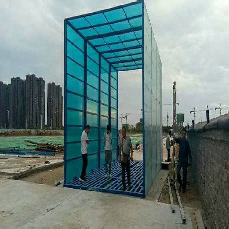 鹤壁全自动渣土车洗车机送货***