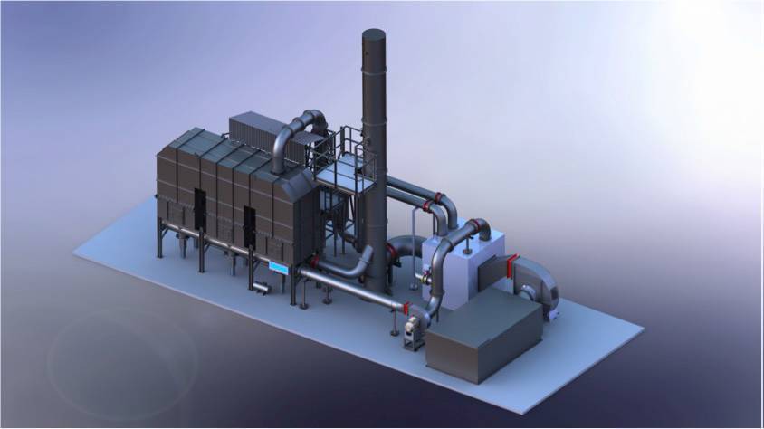 上海蓄热式焚烧炉rto 有机废气处理报价
