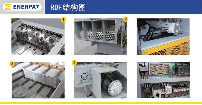 rdf衍生燃料破碎机成套设备节能低价