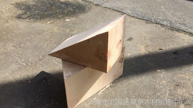 天津***加工各类尺寸三角木汽车止退器机械设备木楔子批发