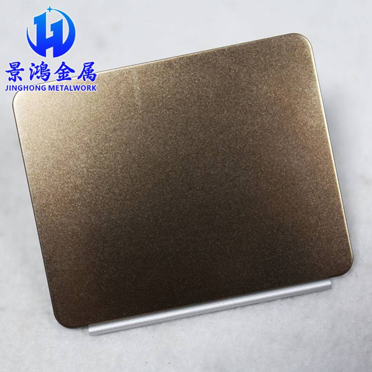 打砂不锈钢装饰板材 304古铜色不锈钢现货