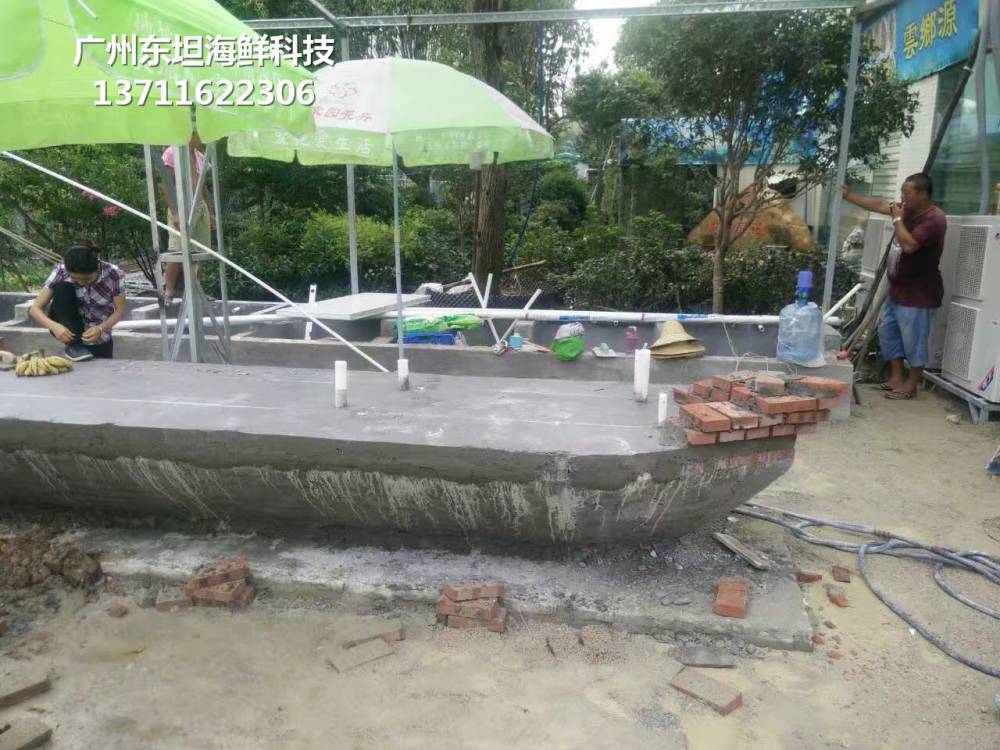 深圳玻璃鱼缸定制-深圳海鲜市场鱼池-深圳龙华海鲜玻璃缸