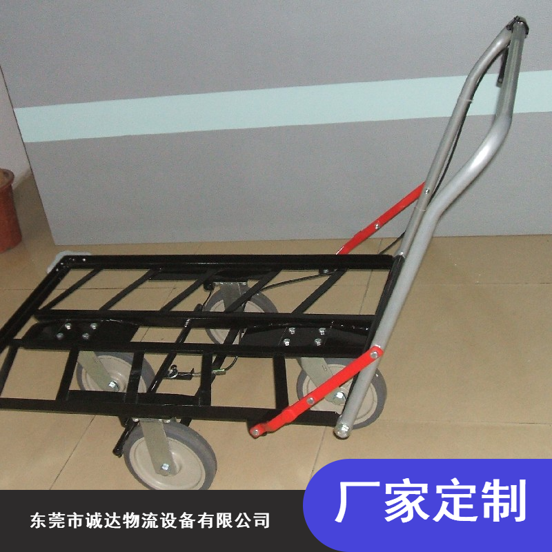 诚达折叠式货物搬运两轮手推车_耐腐蚀手推车价格