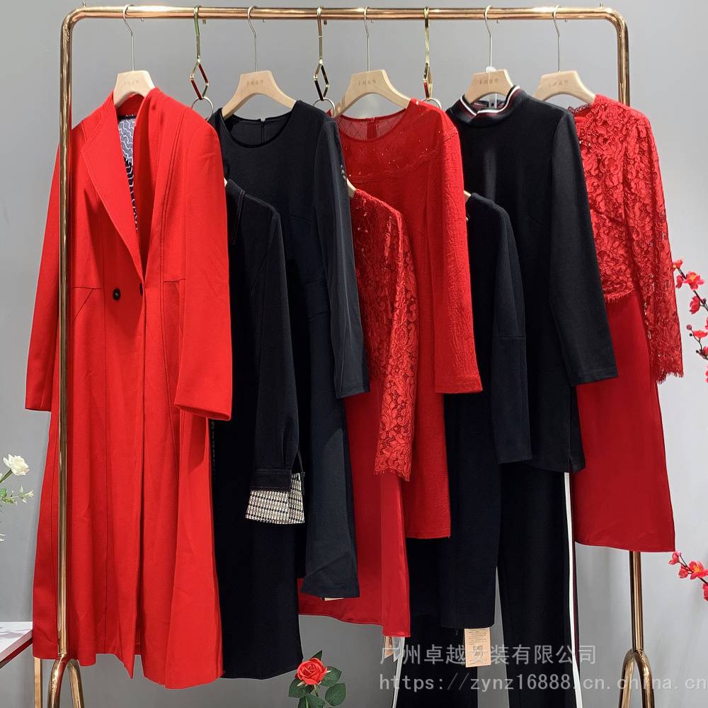 【珞娜2020春装哥弟风格品牌女装折扣尾货走份 厂家一手货源】图片
