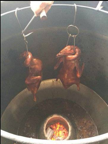 木炭烤鸭炉商用燃气烧鸭炉烤鸡炉不锈钢烧烤炉吊炉双层烧鹅炉