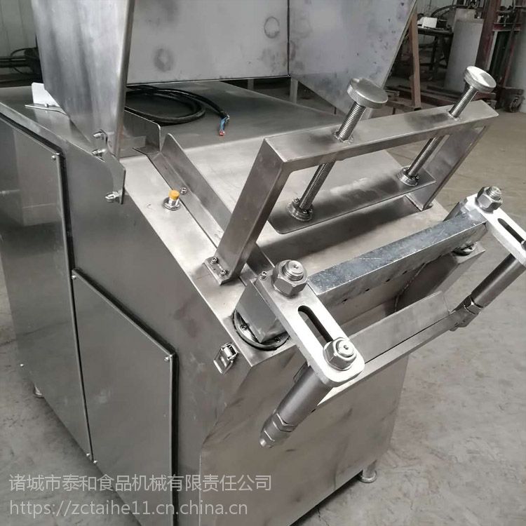 供用冻肉盘切块机,诸城泰和冻肉切块机厂家直销