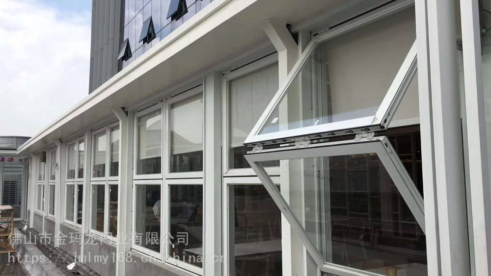 厦门 上下折叠窗来图定做 铝合金材质 咖啡厅奶茶店上下折叠窗