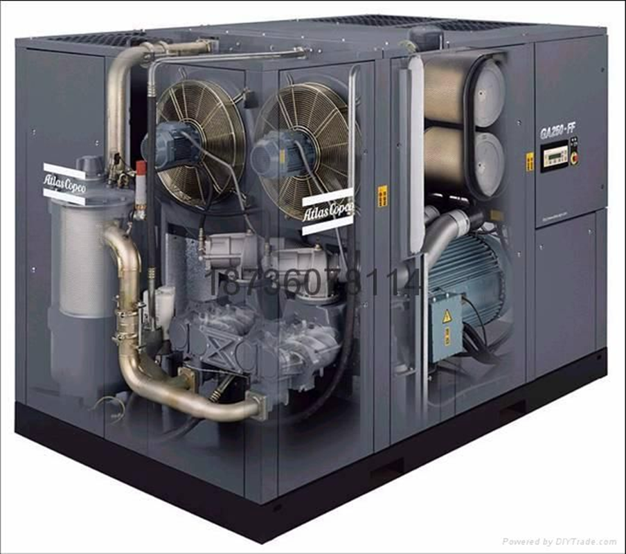 广东阿特拉斯变频螺杆空压机ga55vsd