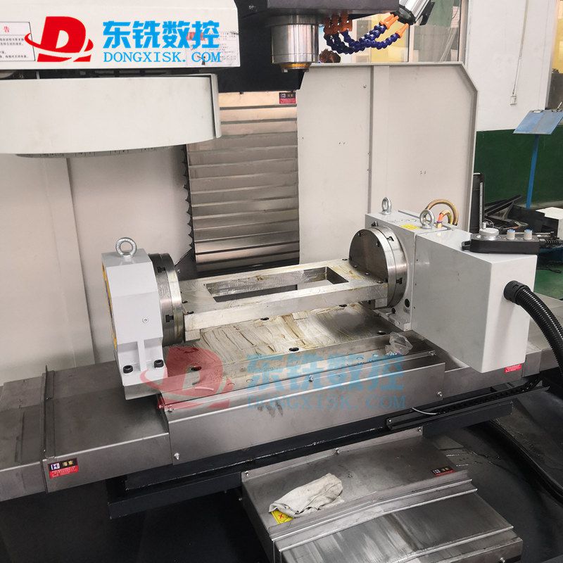 cnc650四轴数控铣床 两线一硬数控铣床 台湾品牌配置数控铣床