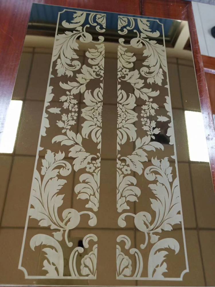 河南酒店304镜面蚀刻不锈钢电梯门板/201不锈钢丝印电梯门/高比316