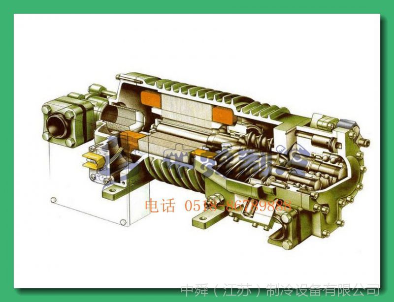 2杭州比泽尔压缩机 高效轴承 通用制冷剂 噪音低 振动小