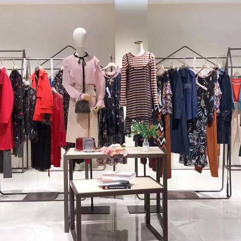 广州一线品牌秋熠春夏装品牌库存女装批发品牌折扣店代理