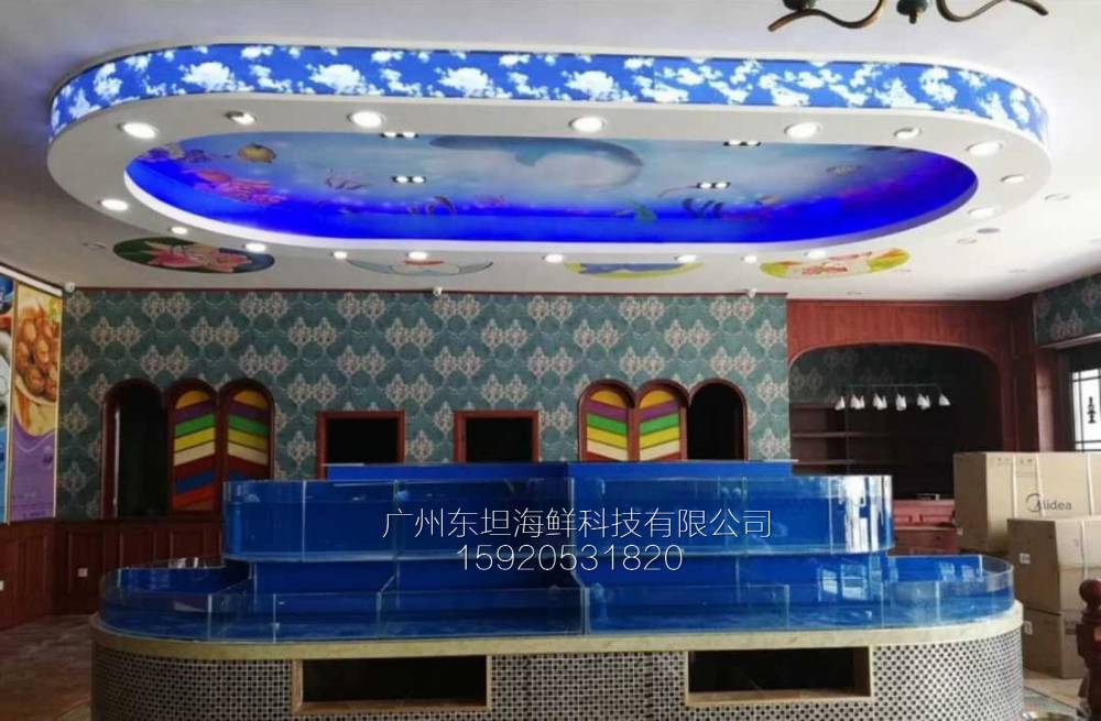 江夏海鲜鱼池价格-塑料海鲜池-广州菜市场海鲜缸