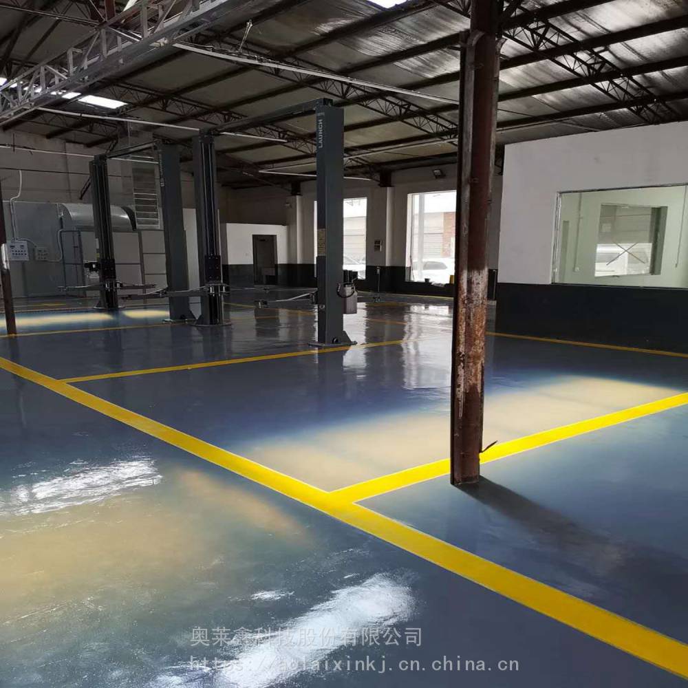 【奥莱鑫】绿色地板漆可自行涂刷车间地面翻新刷油漆施工便捷