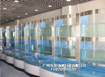 广州北兴海鲜鱼池价格-海鲜池配置-广州不锈钢海鲜池
