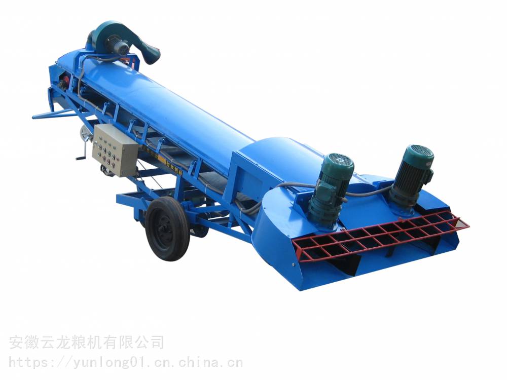 云龙大型扒谷机粮食扒谷出仓机翼轮扒谷机