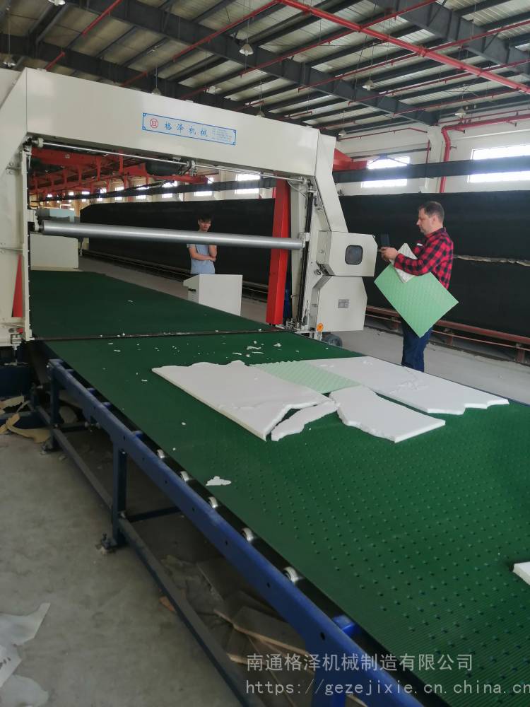 南京海绵网带吸风平切机地址海绵立切机生产厂家