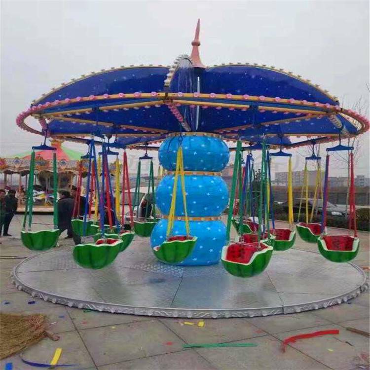 广州24座摇头飞椅游乐设备厂家三星_豪华飞椅户外公园游乐场必备项目