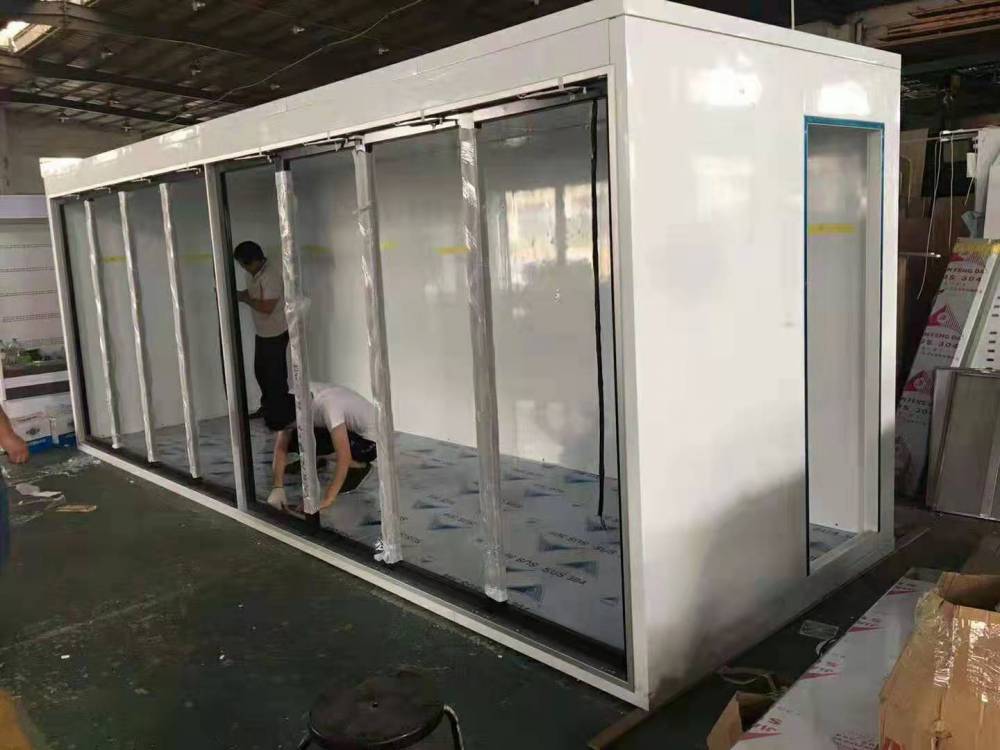 万货世贸城水果店冷链超市冷链火锅店冷风柜