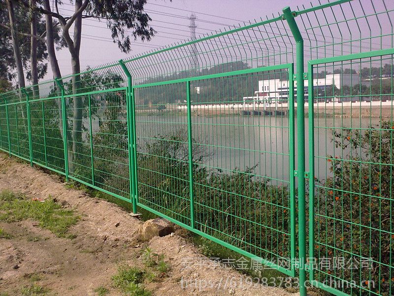 果园防护网 1.8米*3米双边浸塑护栏 车间黄色隔离