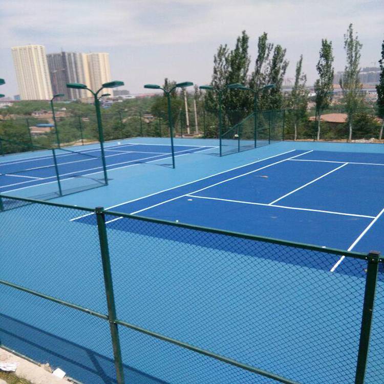 网球场 丙烯酸 硅pu 篮球场网球场围网 网球场围网造价