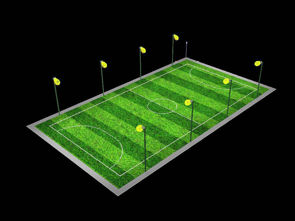 室外足球场led照明灯5人制足球场专用灯具