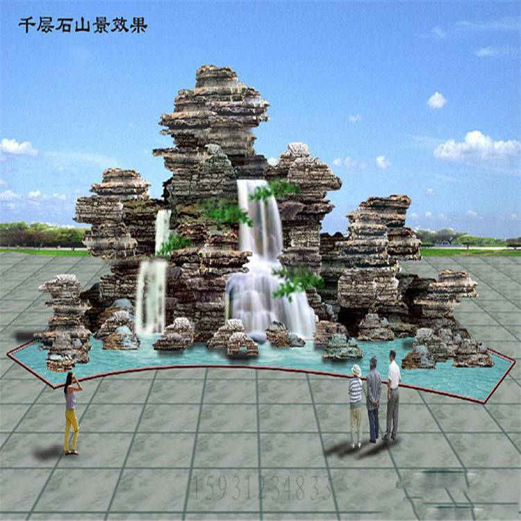 商业街 青板石 室内斧劈石假山 青板石哪家好