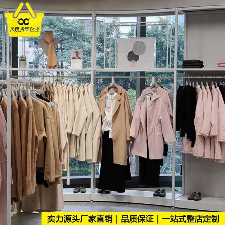 服装店货架装修效果图 便利店货架陈列 奶粉店货架安装