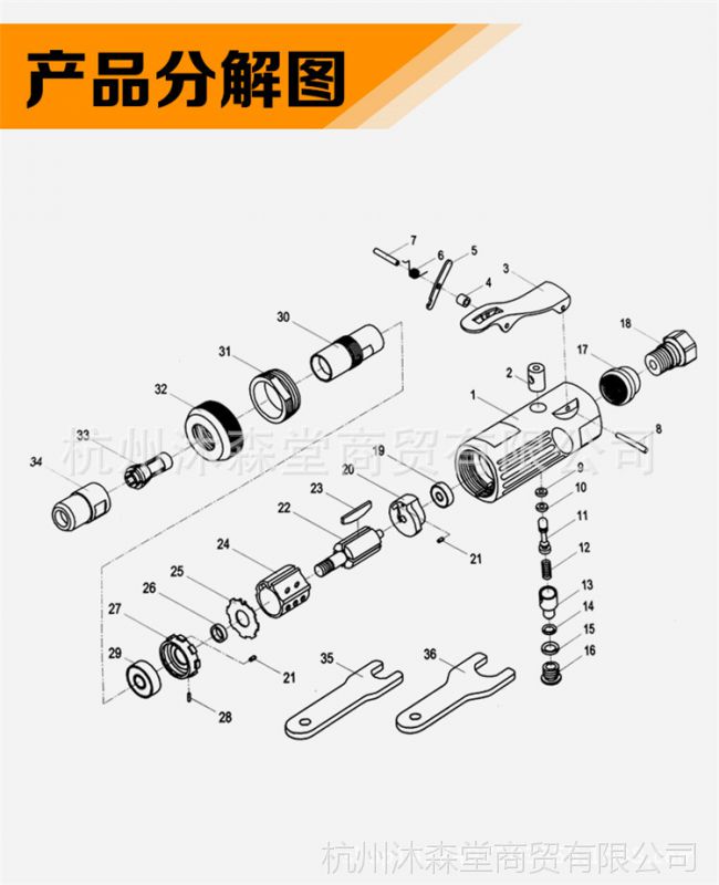 气动刻磨机小风磨气磨风动轮胎补胎打磨机气磨机研磨砂轮机抛光机