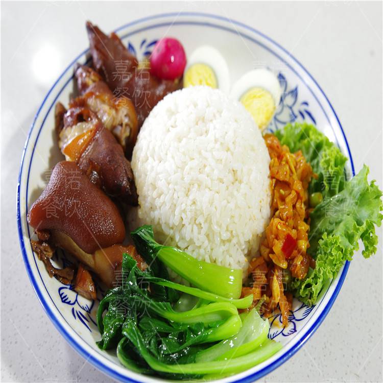 西安在哪学猪脚饭做法 快餐米饭木桶饭培训