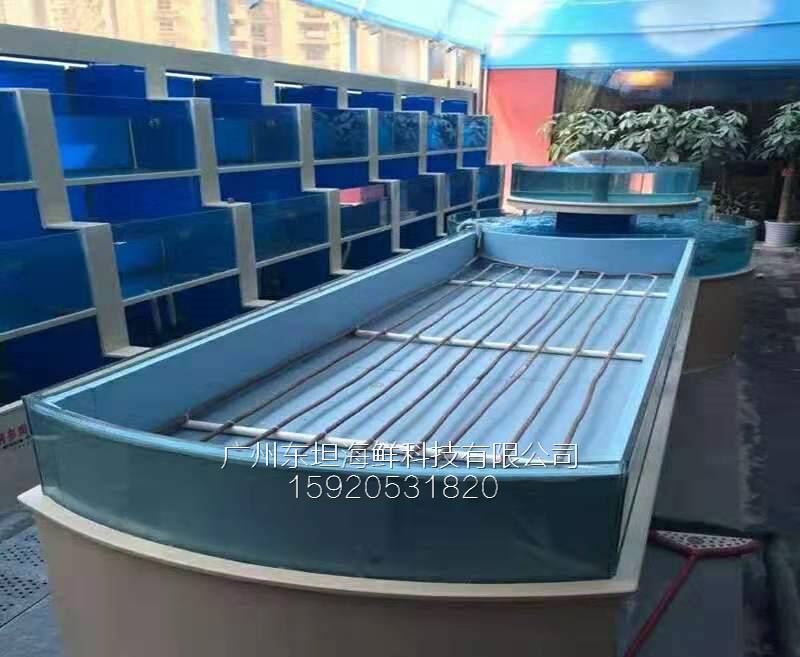 广州棠下海鲜池制冷机-海鲜池-广州海鲜酒家鱼池设计