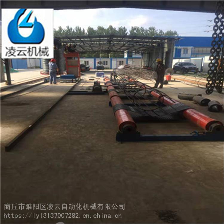 地滚机15米价格-钢筋笼地滚机