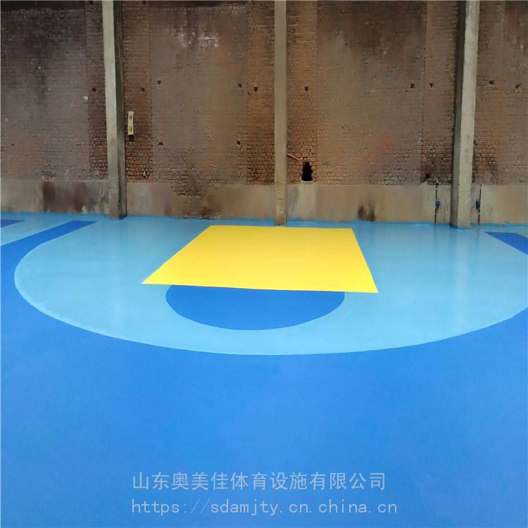 滨州单位学校塑胶篮球场地面施工设计滨州篮球场地面施工设计pu篮球场