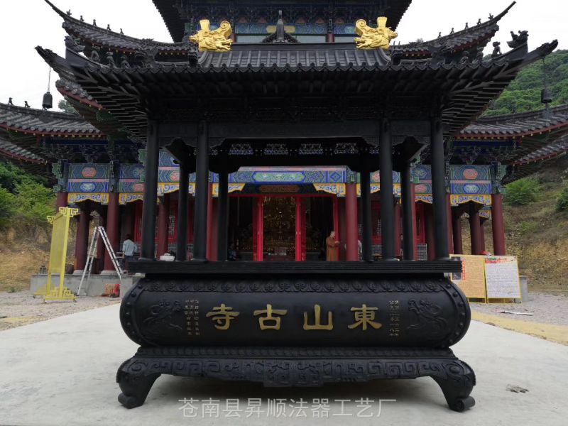 湖南郴州铸铜大香炉 寺庙铸铜香炉 寺院大香炉