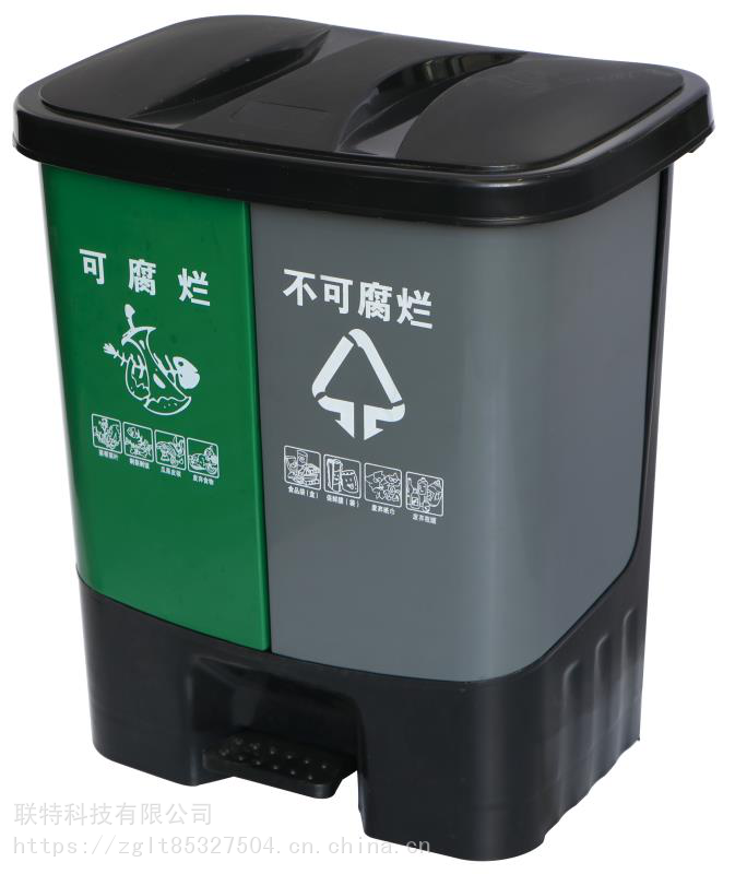 客厅分类大容量垃圾桶_干湿垃圾分类垃圾桶_脚踏分类垃圾桶报价