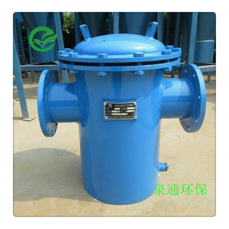 上海毛发除污器制作 毛发除污器尺寸 不锈钢篮式过滤器