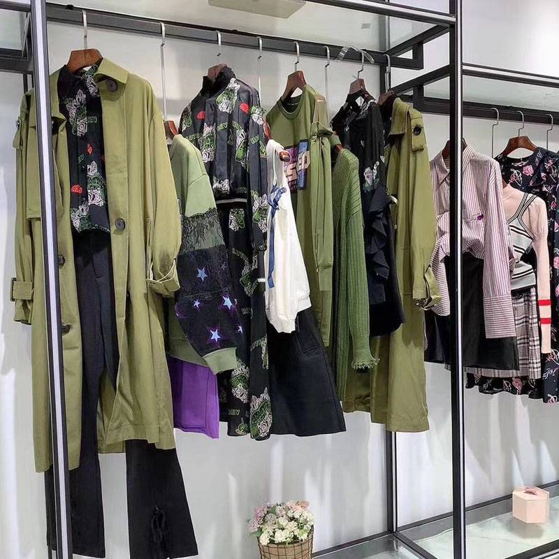 2020新款春夏装品牌尾货广州服装批发市场地址香云纱品牌女装店韩版