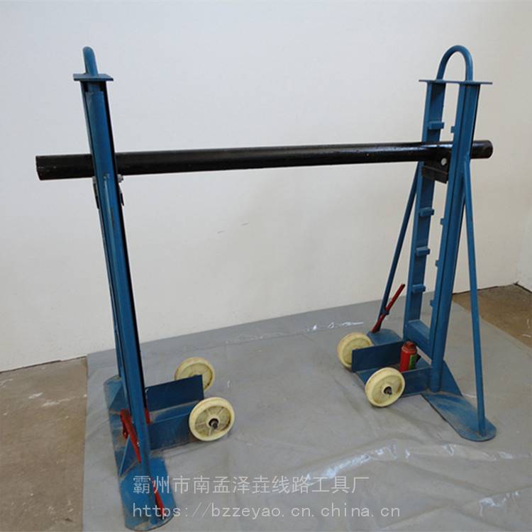 快捷落地式线缆放线架_泽垚大型_螺旋放线架价格