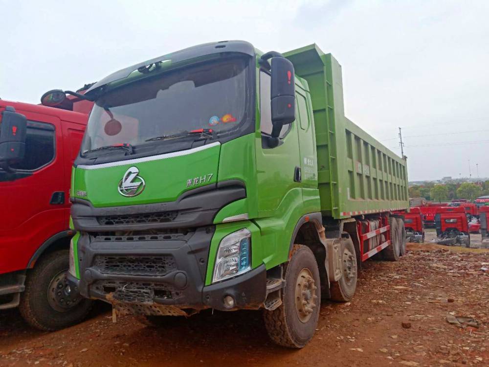 东风柳汽乘龙h7前四后八自卸车,二手前四后八自卸车,二手国五自卸车