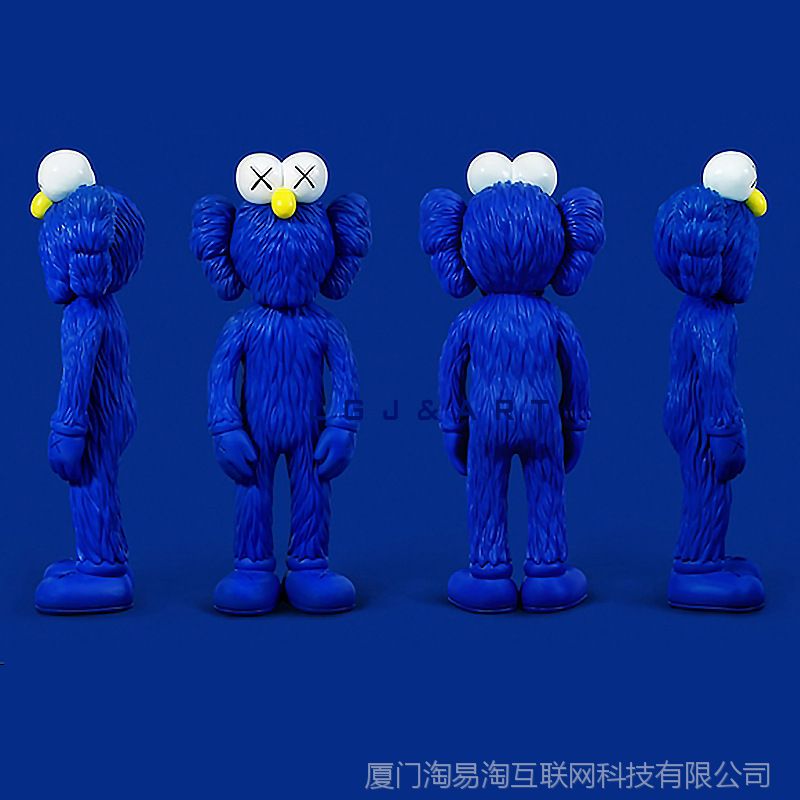 【lgj实体店】kaws bff芝麻街公仔 潮玩moma长沙ifs 【现货秒发】