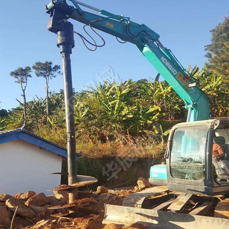 建筑机械 其他工程与建筑机械 挖改螺旋钻 大口径打桩机 地基光伏打桩