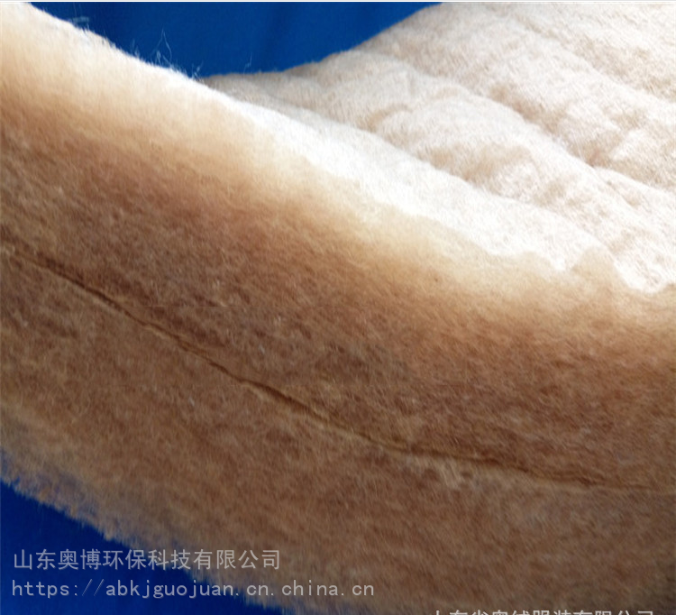 专业生产防钻绒纯驼绒棉片***驼绒无纺棉优质驼绒絮片棉裤弹力棉