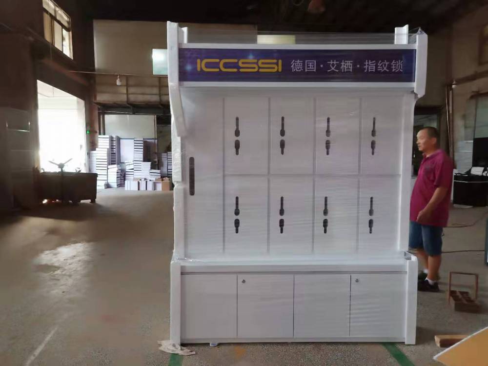 甘肃兰州安防锁陈列柜锁架展示智能锁用的柜子多种图片