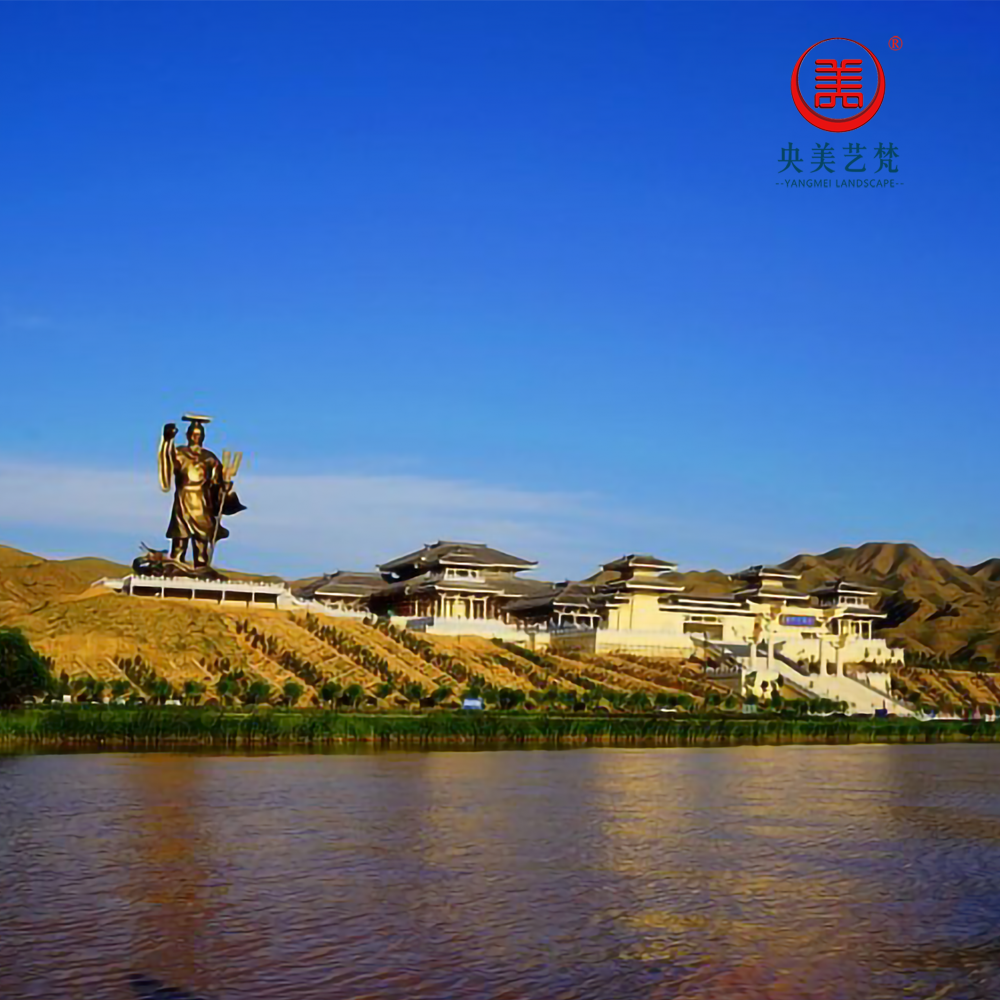 宁夏吴忠市青铜峡 大禹文化园 《大禹治水》