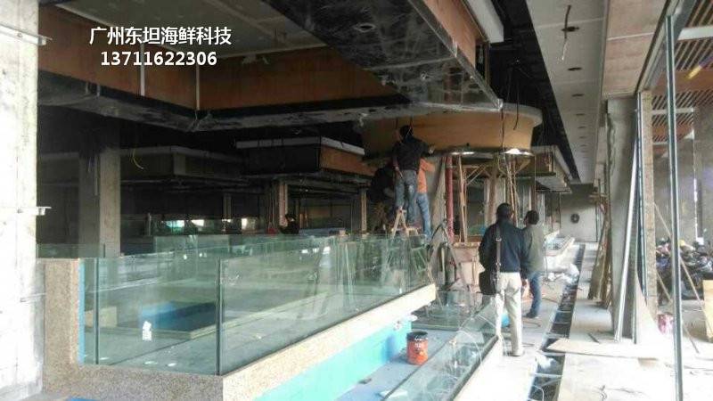 深圳海鲜池定做-深圳海鲜火锅店养殖鱼缸-深圳坪山海鲜池鱼缸