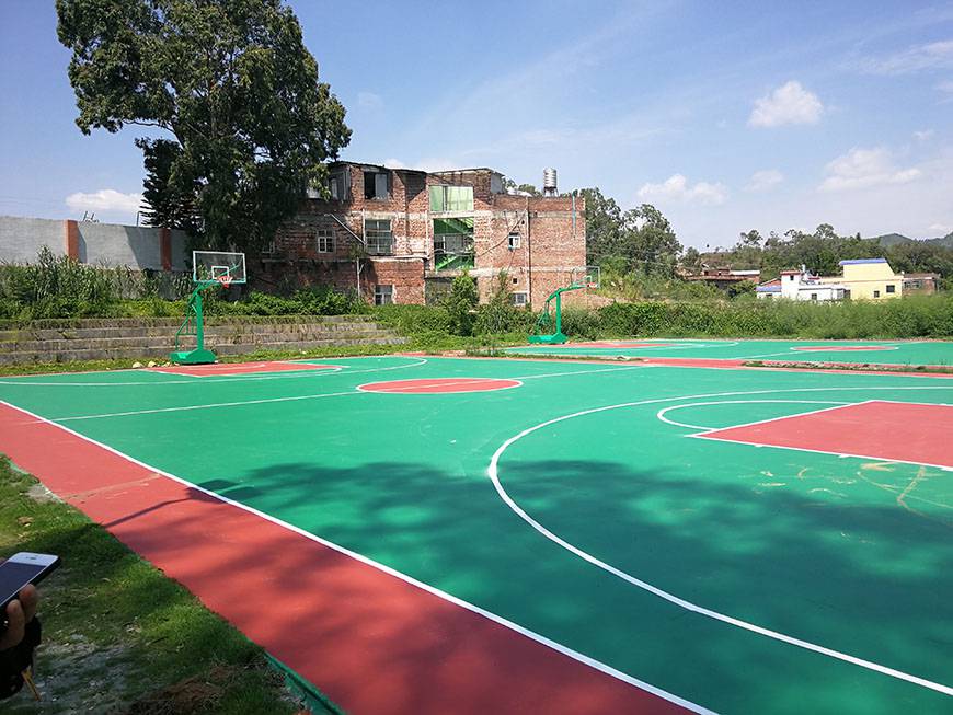 EPDM篮球场翻新价格 EPDM篮球场翻新 环保耐用