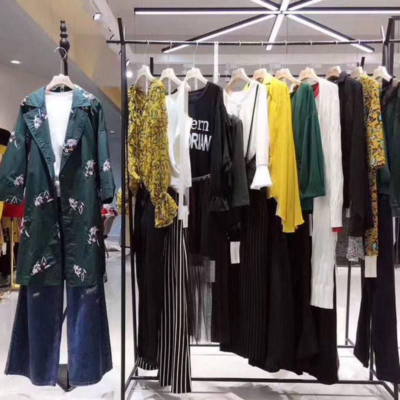 朗曼笛女装2020新款春夏装库存批发广州服装批发市场在哪中国品牌女装