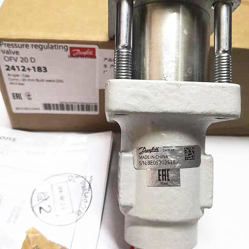 溢流阀安装示意图ofv-ss 20 2412 185现货丹佛斯